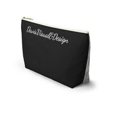 Load image into Gallery viewer, Accessory: Pouch with T-bottom Street Photography Title: The Lady in the Window (Black)
