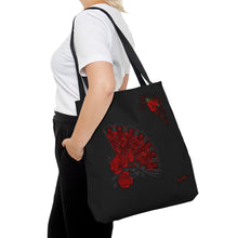 Load image into Gallery viewer, Tote Bag print AngelRose Red
