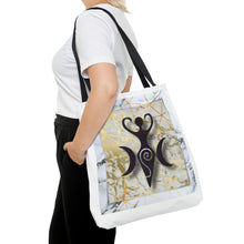 Load image into Gallery viewer, Tote Bag  The Goddess  COLOR. White
