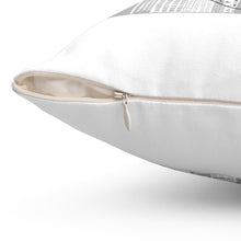 Load image into Gallery viewer, Spun Polyester Square Pillow Title Cat City
