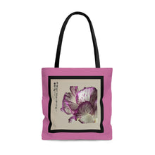 Load image into Gallery viewer, Tote Bag TITLE PINK PEACE

