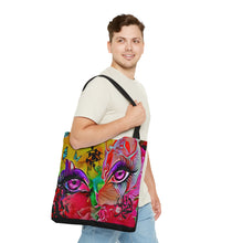 Load image into Gallery viewer, Violet Eyes Tote Bag
