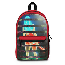Load image into Gallery viewer, Unisex  Backpack  Guitar Girl Neon Collection
