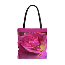 Load image into Gallery viewer, Tote Bag Title: Angel Rose in Pink
