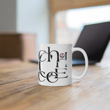 Load image into Gallery viewer, Ceramic Mug 11oz Title Teach Peace
