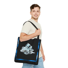 Load image into Gallery viewer, Tote Bag Print  Title Images in the Ice
