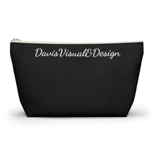 Load image into Gallery viewer, Accessory: Pouch with T-bottom Street Photography Title: The Lady in the Window (Black)
