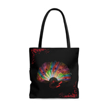 Load image into Gallery viewer, Tote Bag print  Title Fan Dancer
