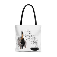 Load image into Gallery viewer, Tote Bag Print Title Lady Music

