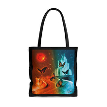 Load image into Gallery viewer, Tote Bag Spirit 002 Black
