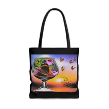 Load image into Gallery viewer, Tote Bag Sunset Collection Musical Notes
