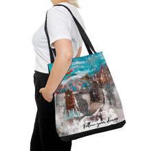Load image into Gallery viewer, Tote bag print Title Cross Road
