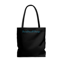 Load image into Gallery viewer, Tote Bag print Title Midnight  Wolf
