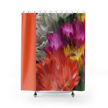 Load image into Gallery viewer, Shower Curtains Summer Blooms Collection Orange
