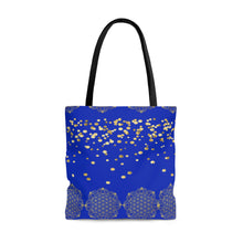 Load image into Gallery viewer, Tote Bag Title: Egyptian Blue
