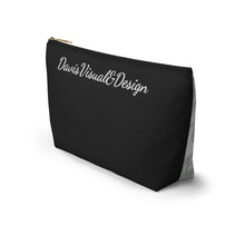 Load image into Gallery viewer, Accessory: Pouch with T-bottom Street Photography Title: The Lady in the Window (Black)
