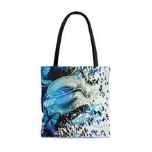Load image into Gallery viewer, Tote Bag Title Blue Goddess Collection  color blue
