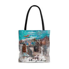 Load image into Gallery viewer, Tote bag print Title Cross Road
