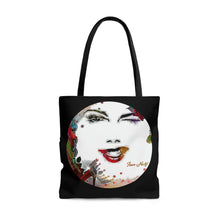 Load image into Gallery viewer, Tote Bag. Title Rose Heart
